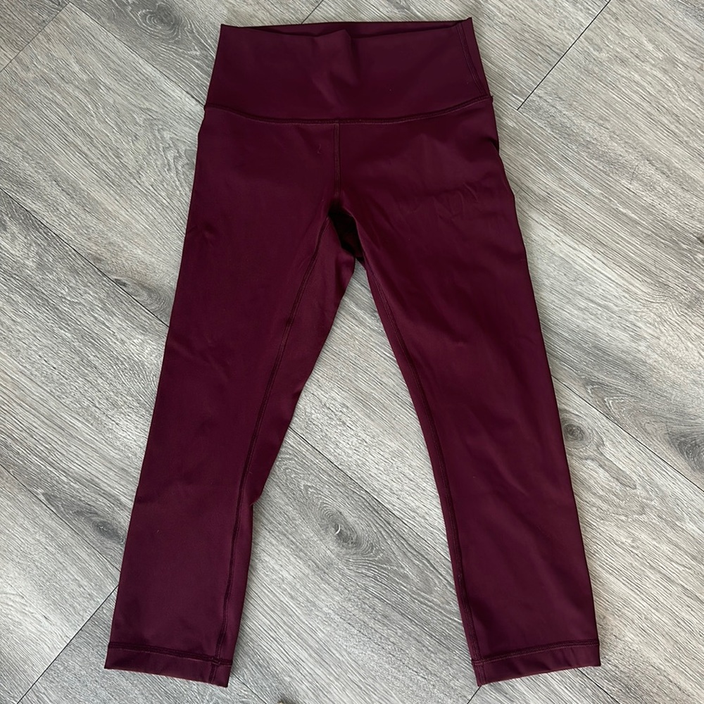 Lululemon Wunder Under Crop Leggings